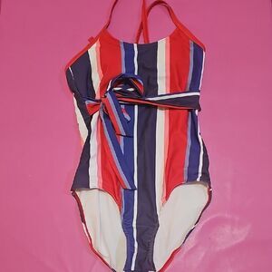 Striped Womena Swimwear. Brand New Never Worn One Piece.